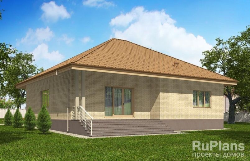 Проект кирпичного дома №353 на заказ