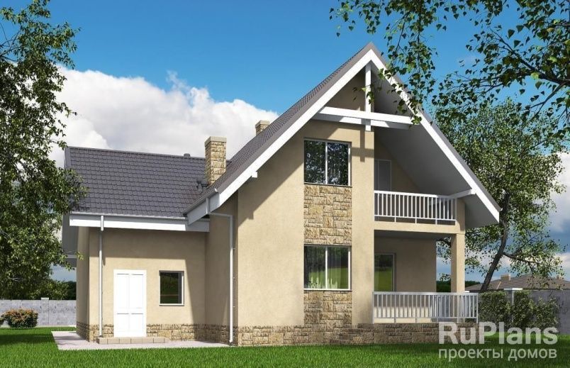 Проект блочного дома №141 на заказ