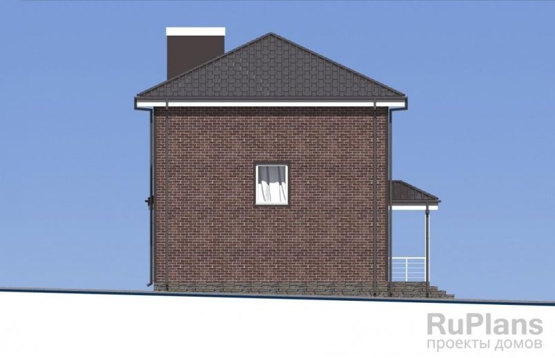 Проект блочного дома №61 на заказ