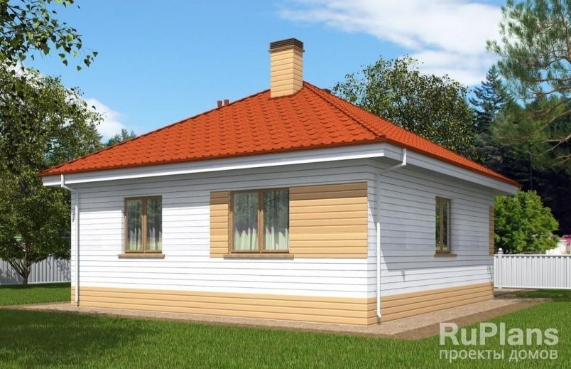 Проект блочного дома №274 на заказ