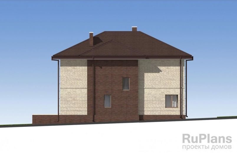 Проект блочного дома №425 на заказ