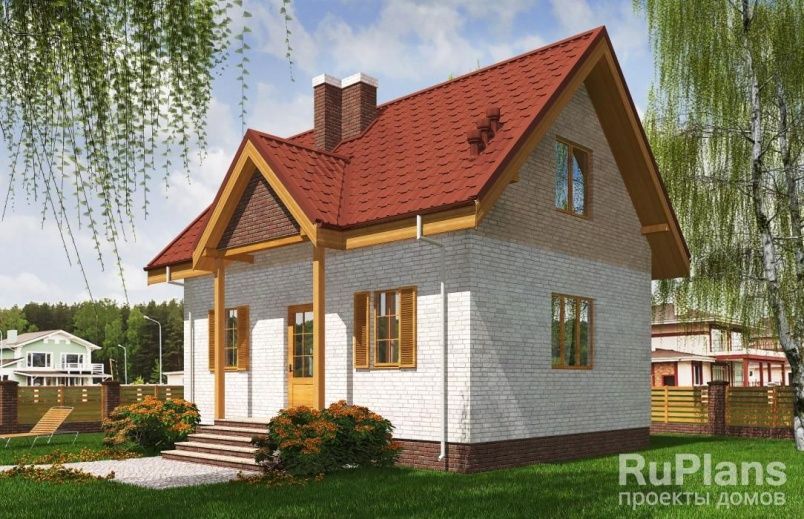 Проект блочного дома №248 на заказ