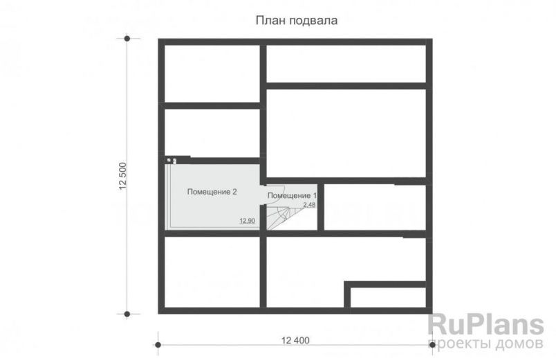 Проект блочного дома №227 на заказ