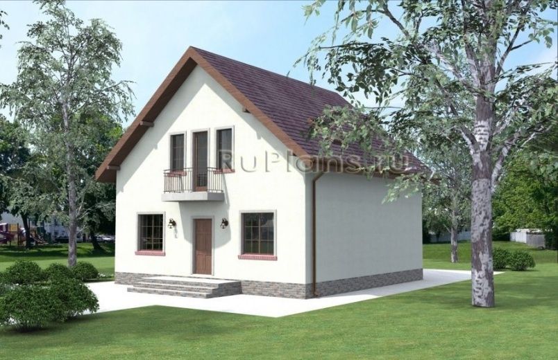 Проект каркасного дома №391 на заказ