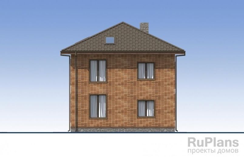 Проект блочного дома №343 на заказ