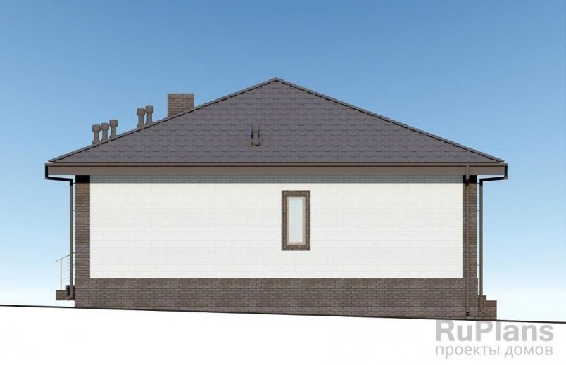 Проект блочного дома №929 на заказ