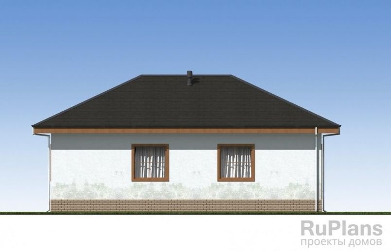 Проект каркасного дома №247 на заказ