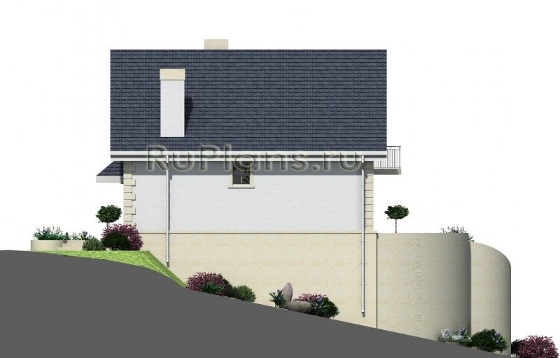 Проект каркасного дома №114 на заказ