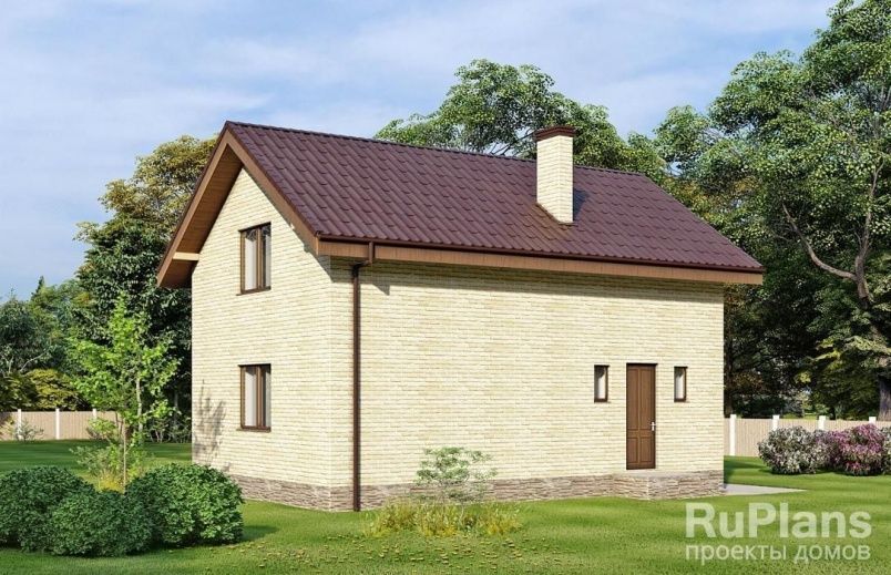 Проект блочного дома №639 на заказ