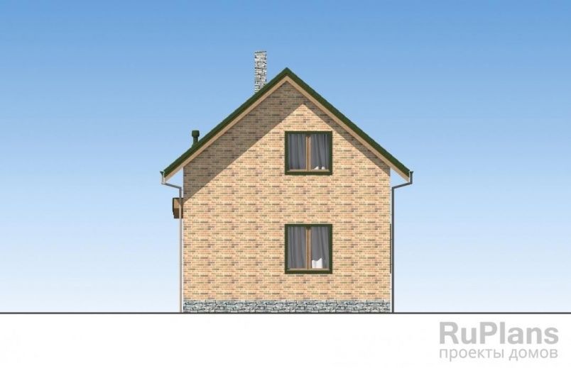 Проект блочного дома №357 на заказ