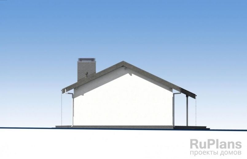 Проект блочного дома №788 на заказ