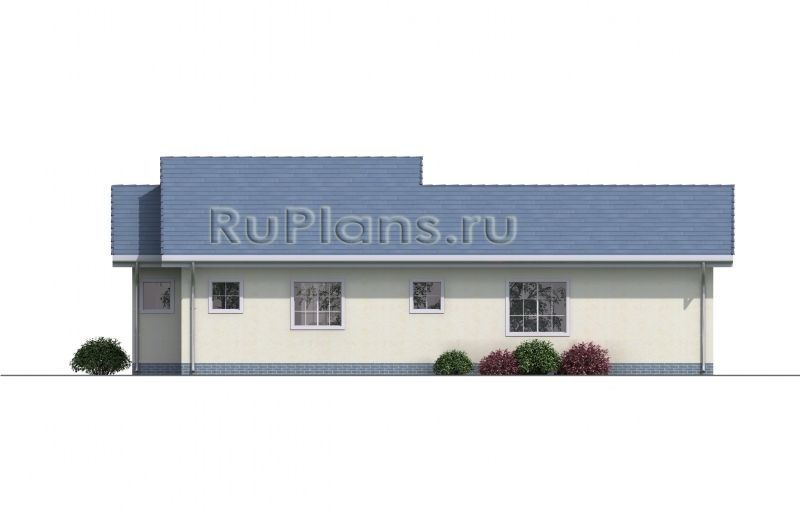 Проект каркасного дома №624 на заказ