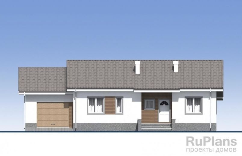 Проект кирпичного дома №551 на заказ