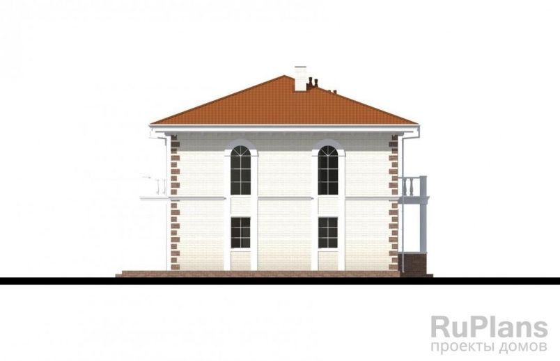 Проект кирпичного дома №506 на заказ