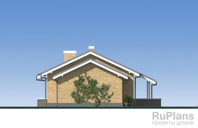 Проект блочного дома №538 на заказ