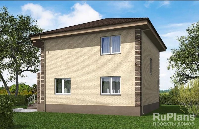 Проект блочного дома №327 на заказ