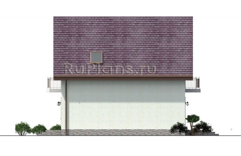 Проект каркасного дома №391 на заказ