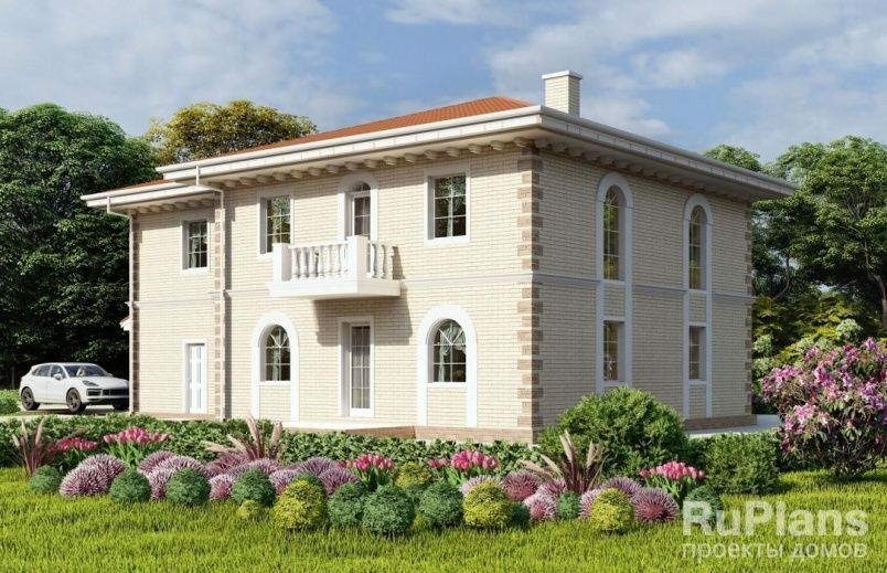 Проект кирпичного дома №506 на заказ