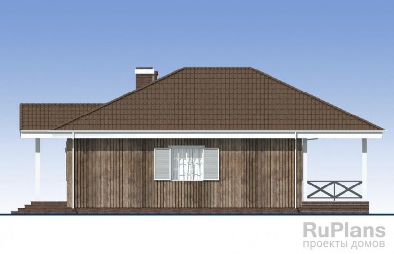 Проект каркасного дома №480 на заказ