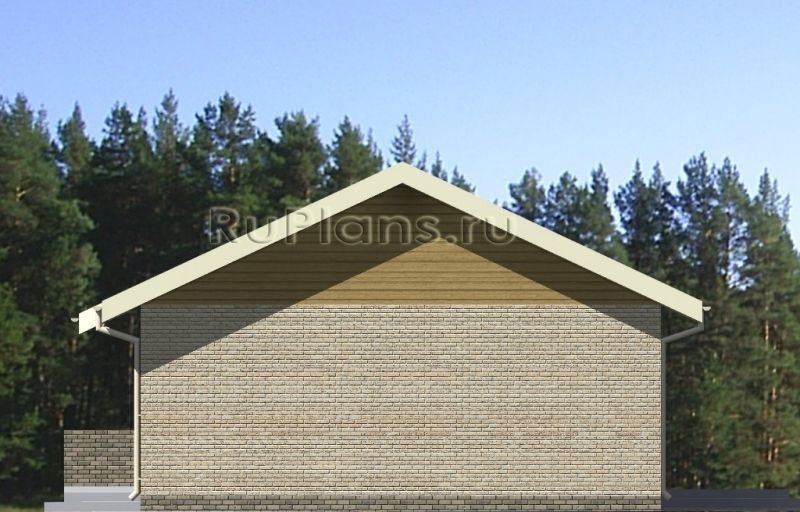 Проект каркасного дома №438 на заказ