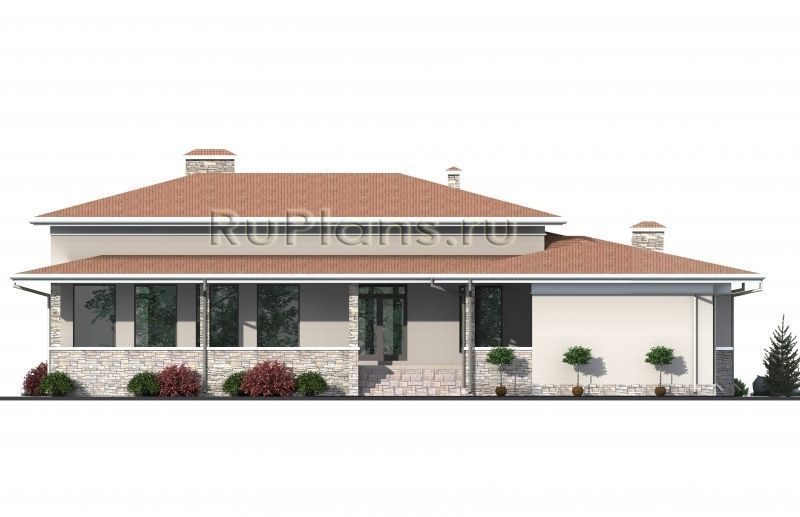 Проект блочного дома №59 на заказ