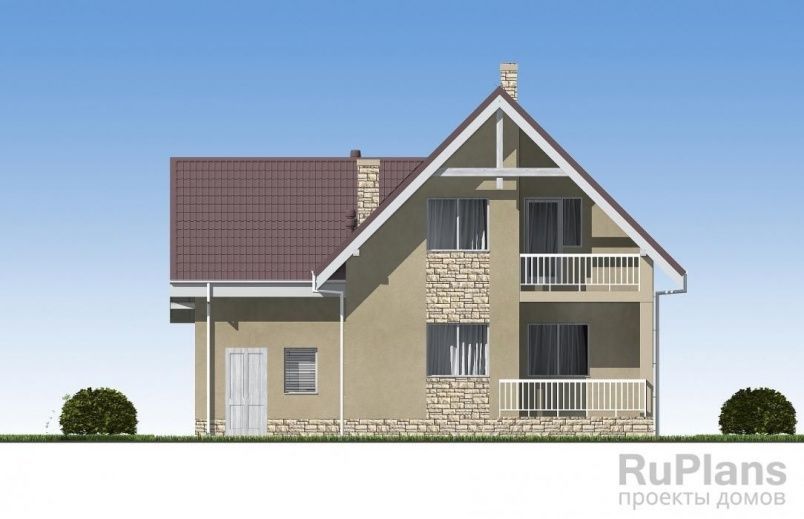 Проект блочного дома №141 на заказ