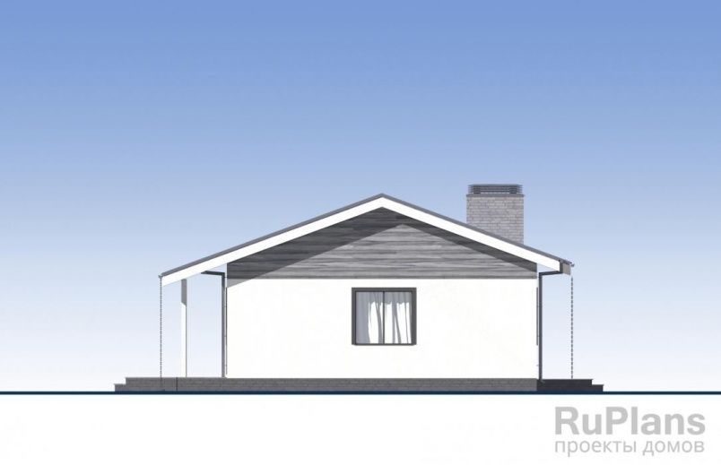 Проект каркасного дома №334 на заказ
