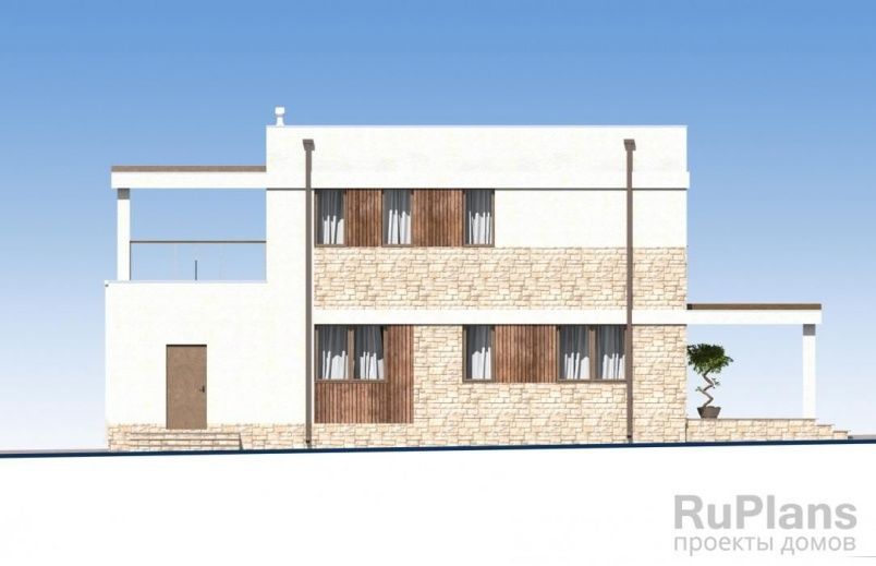 Проект блочного дома №69 на заказ