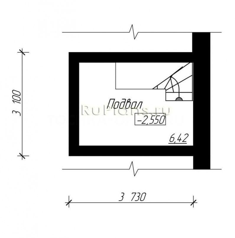 Проект кирпичного дома №780 на заказ