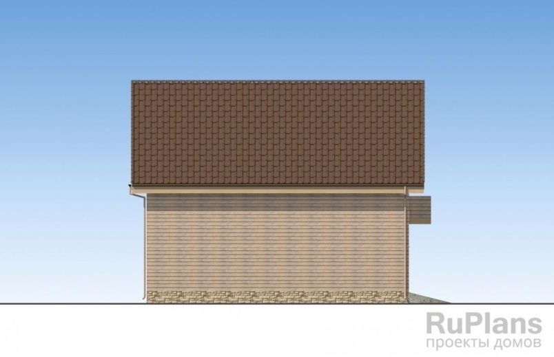 Проект каркасного дома №205 на заказ