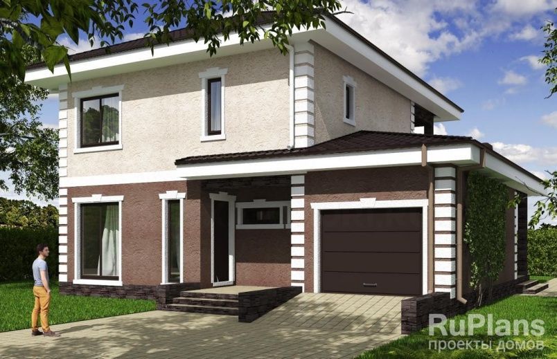 Проект блочного дома №699 на заказ