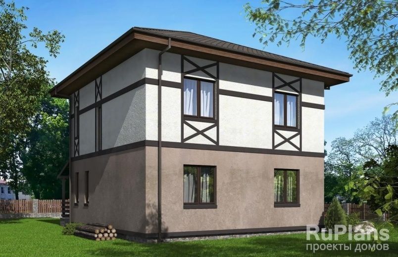 Проект блочного дома №377 на заказ