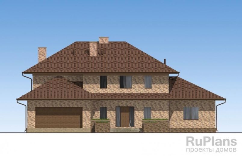 Проект кирпичного дома №511 на заказ