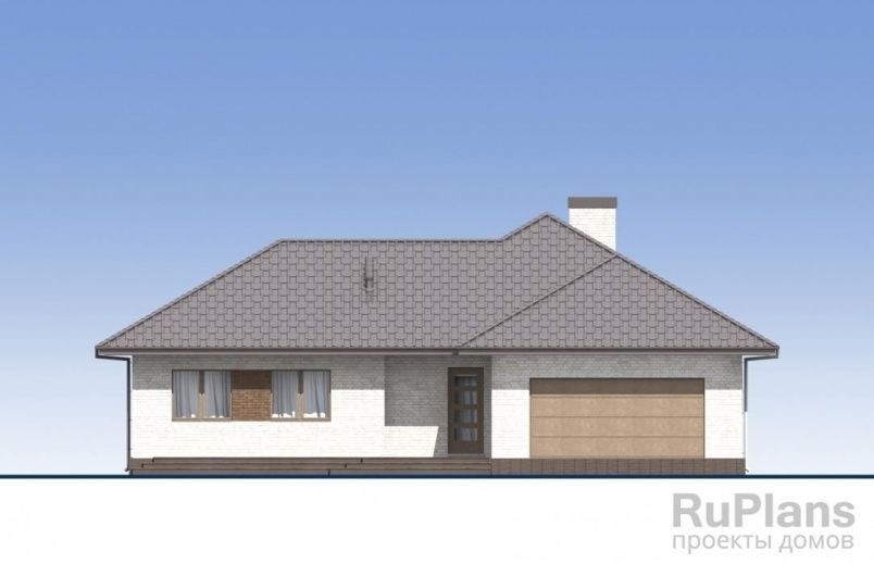 Проект блочного дома №56 на заказ