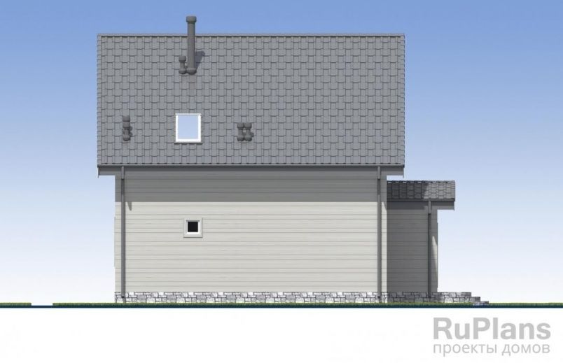 Проект каркасного дома №436 на заказ