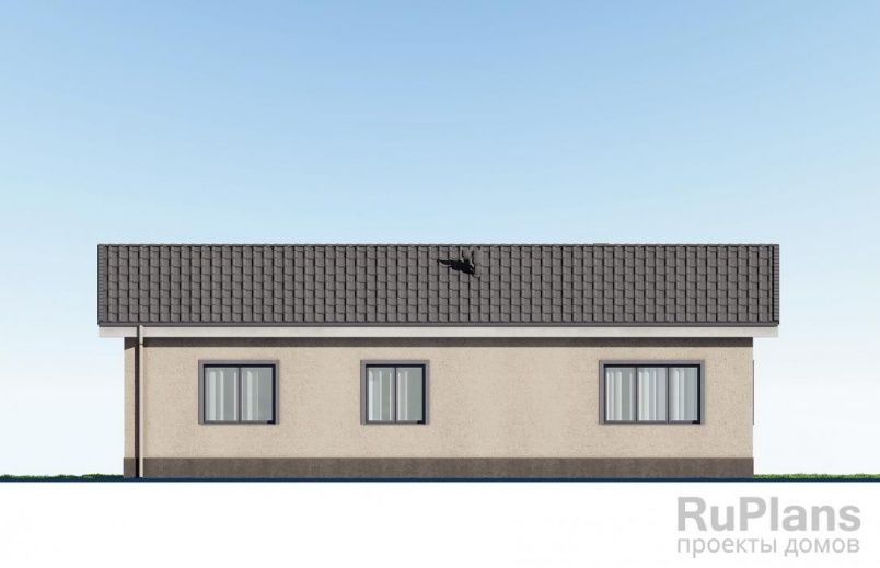 Проект кирпичного дома №597 на заказ