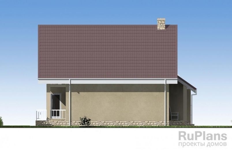 Проект блочного дома №141 на заказ