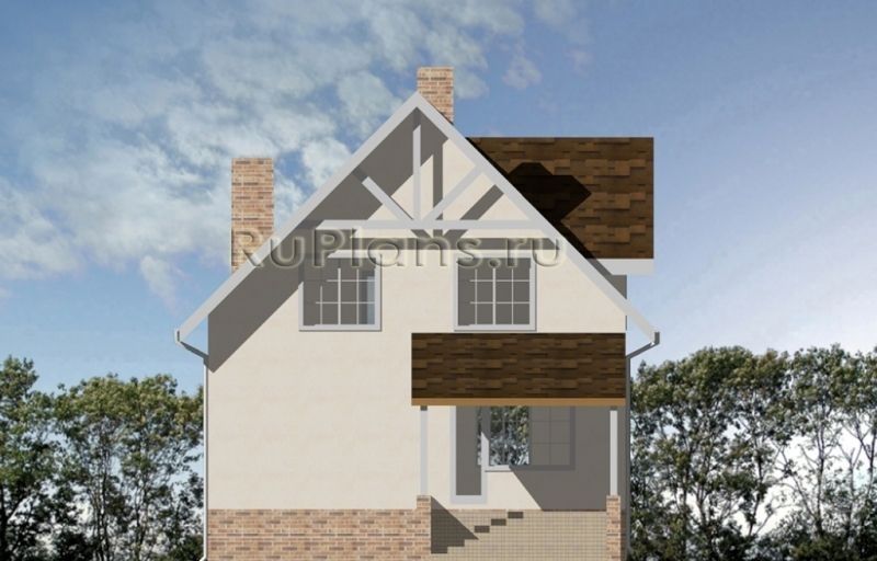 Проект блочного дома №25 на заказ