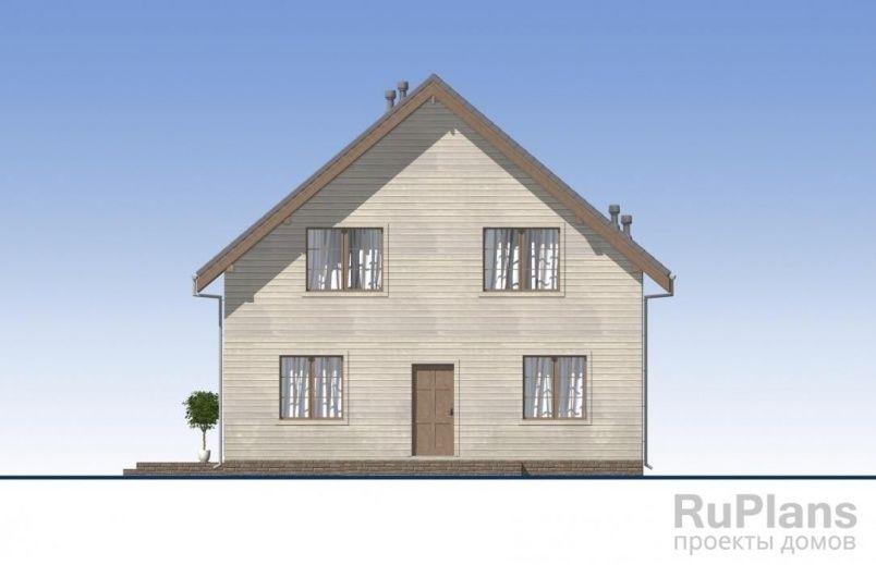 Проект каркасного дома №217 на заказ