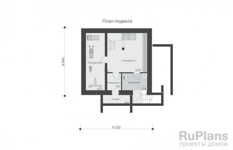 Проект кирпичного дома №144 на заказ