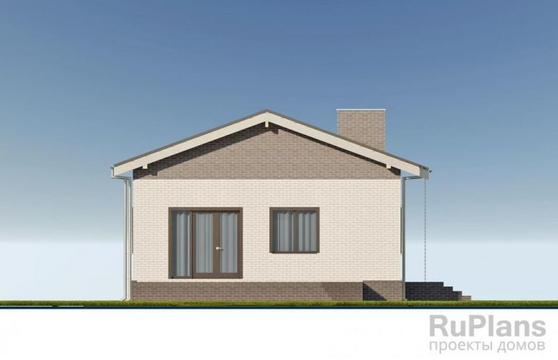 Проект кирпичного дома №591 на заказ