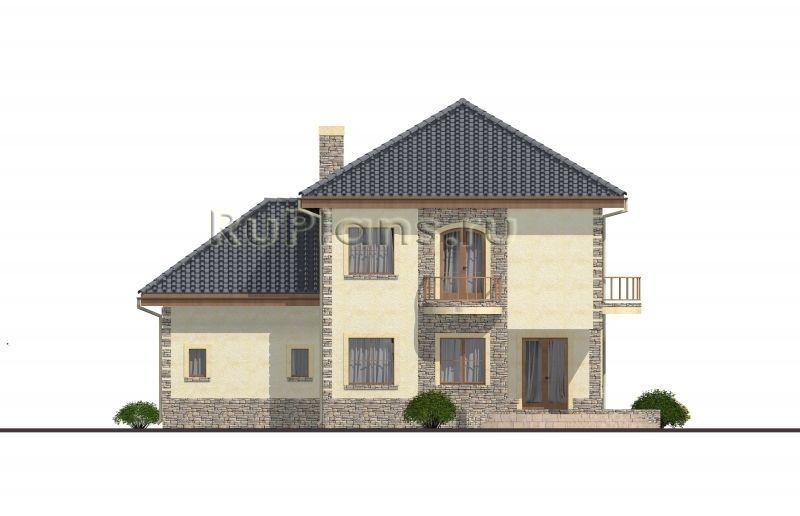 Проект кирпичного дома №389 на заказ