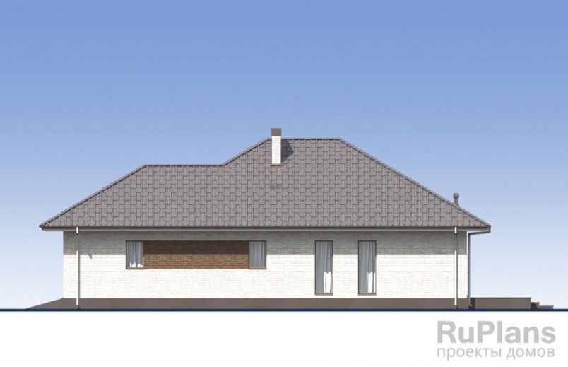 Проект блочного дома №56 на заказ