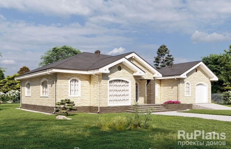 Проект каркасного дома №111 на заказ