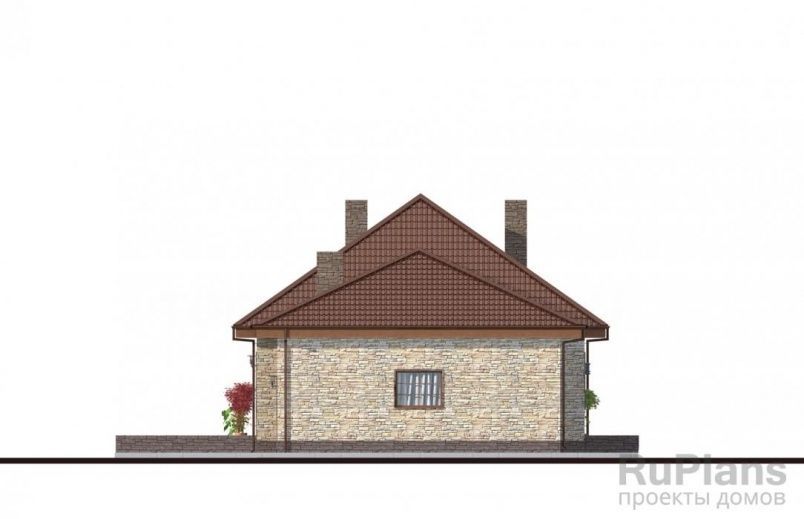 Проект блочного дома №394 на заказ