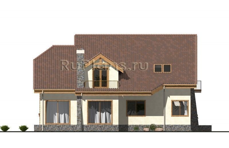 Проект каркасного дома №481 на заказ