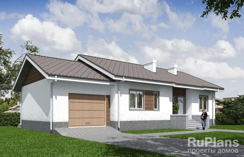 Проект кирпичного дома №551 на заказ