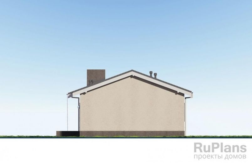 Проект кирпичного дома №597 на заказ