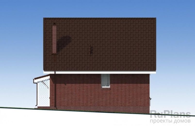 Проект кирпичного дома №531 на заказ