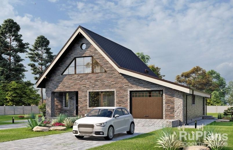 Проект кирпичного дома №533 на заказ